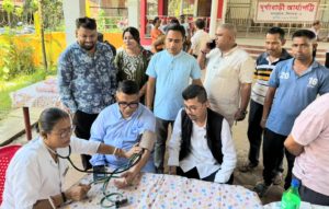 মালুগ্রামে জয় রাধে সেবা সমিতির বিনামূল্যে স্বাস্থ্য শিবির, পরিষেবা পেলেন প্রায় শতাধিক মানুষ