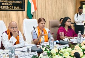 মরিগাঁও জেলার উন্নয়নমূলক কাজের পর্যালোচনা করলেন অভিভাবক মন্ত্রী অজন্তা নেওগ