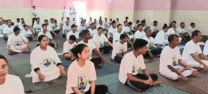 আন্তর্জাতিক যোগ দিবস পালিত: সুস্থ শরীর ও মানসিক প্রশান্তির বার্তা ছড়াল কেশব স্মারক সমিতি, শিলচর