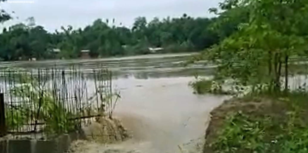 বরাকের জলস্তর বৃদ্ধি, কাছাড়ে বন্যা সতর্কতা জারি