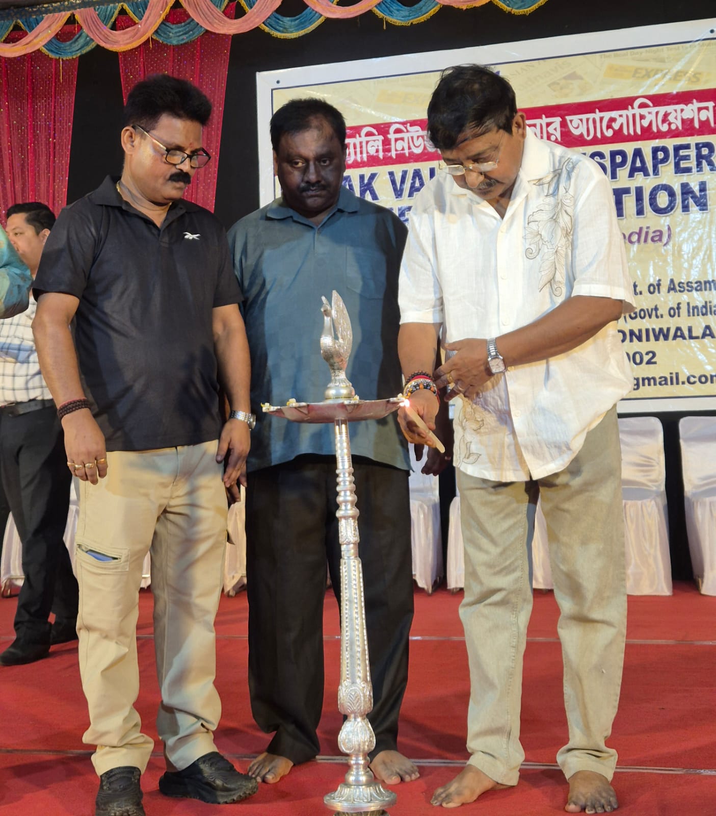 রবীন্দ্র নৃত্যের ছন্দে মুখর শিলচর গান্ধীভবন: সাংস্কৃতিক মেলবন্ধনে নিউজপেপার ওনার অ্যাসোসিয়েশন