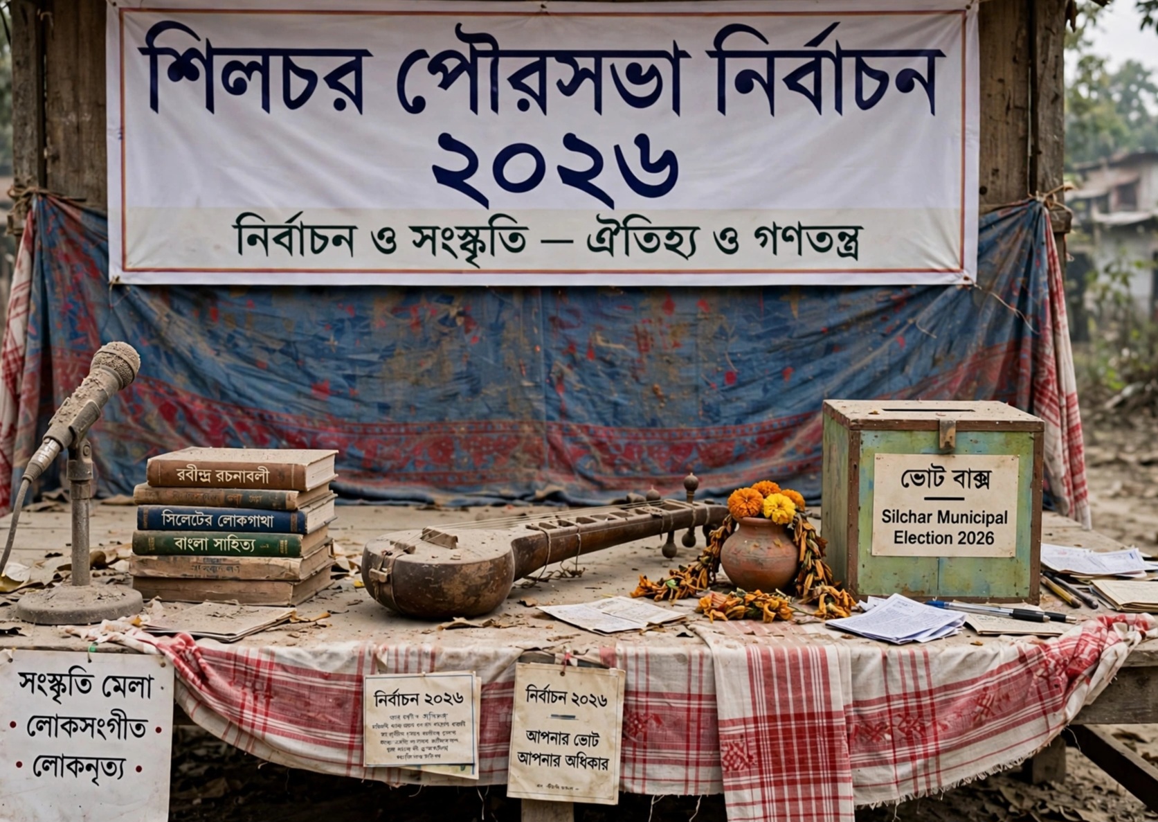 ভোটের প্রচারে তিলোত্তমার স্বপ্ন আছে, সংস্কৃতির কথা নেই — শিলচরে ক্ষোভে ফুঁসছে সাংস্কৃতিক মহল